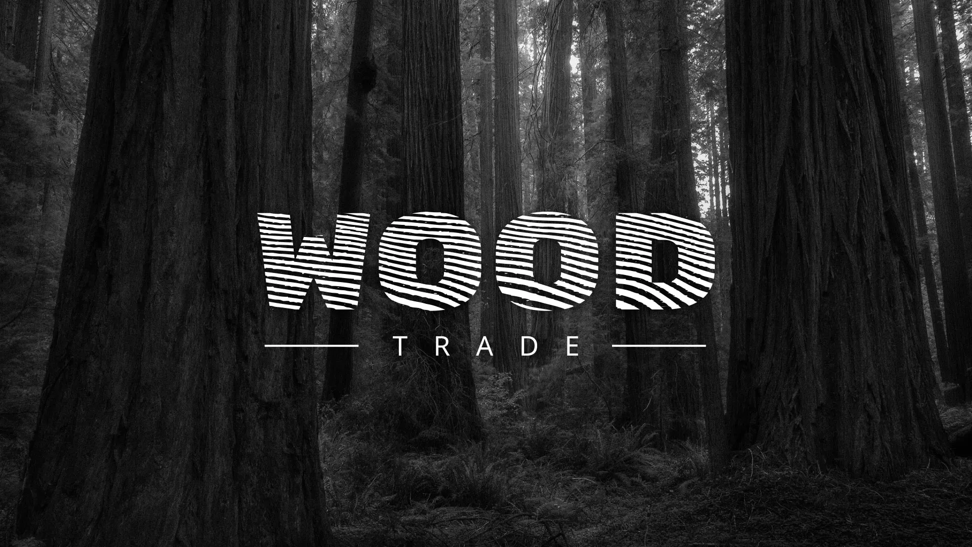 Разработка логотипа для компании «Wood Trade» в Верхней Туре